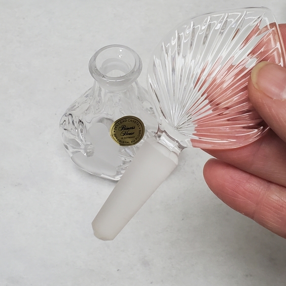 Princess House 24% Lead Crystal Vanity Set Vintage from West Germany - Picture 3 of 15